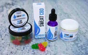 Sweat CBD products